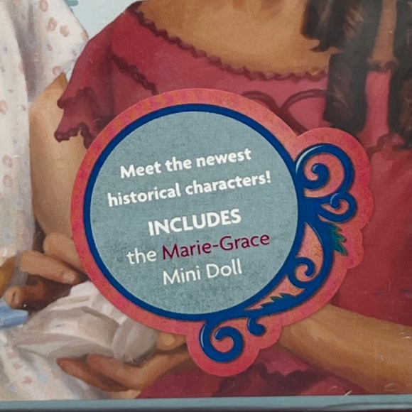 American Girl Cecile and Marie-Grace Boxed 6 Book Set with Cecile Mini Doll NIP - Picture 5 of 15